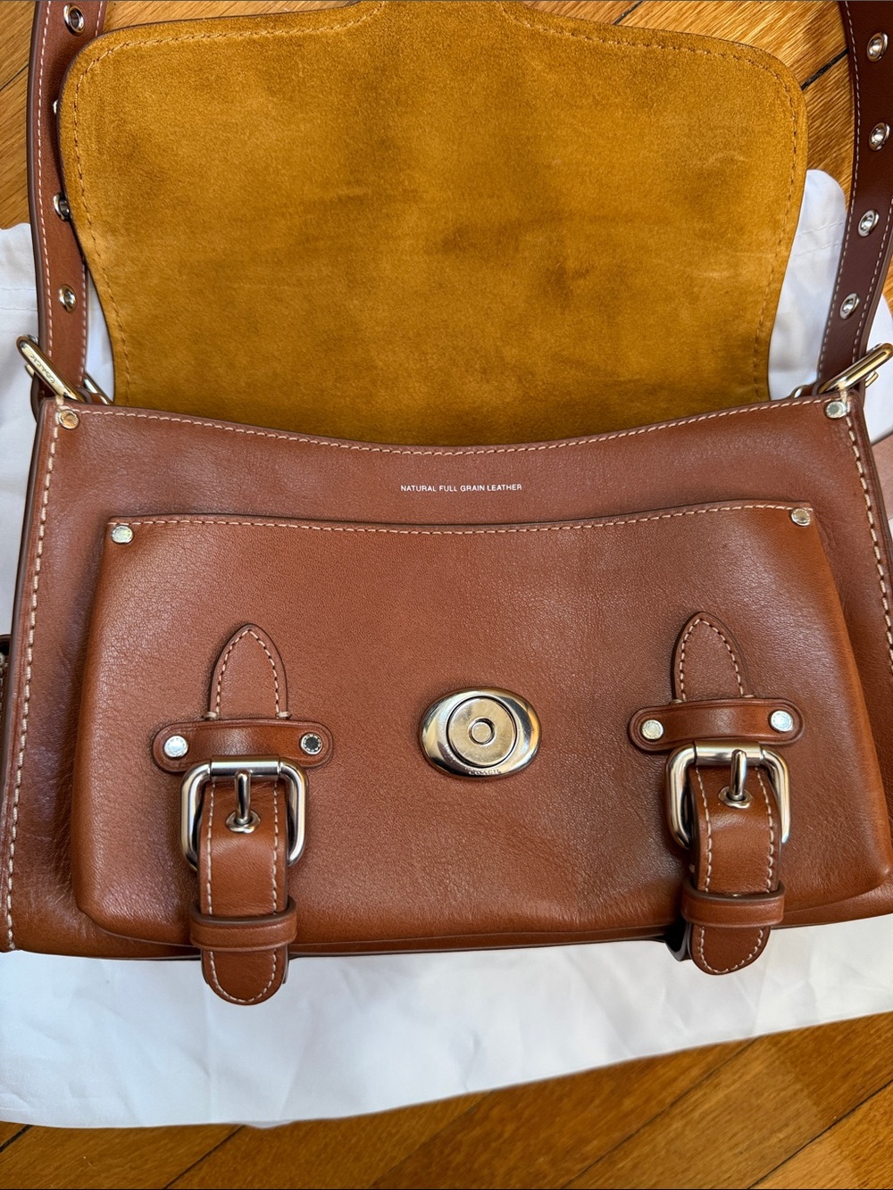 Coach Western Tabby Burnished Amber - Picture 11 of 15